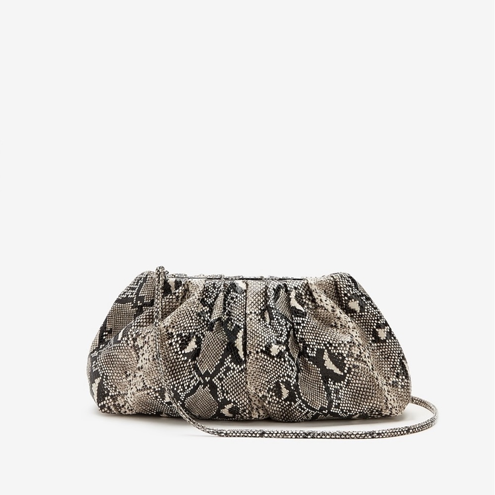 NEW snakeskin clutch - Picture 9 of 10
